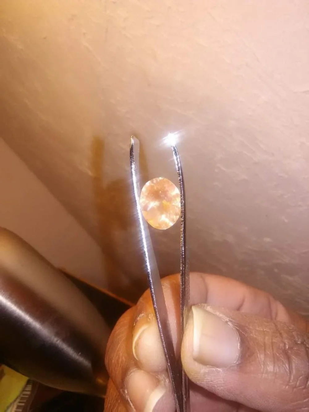 Sparkling Natural 3.46ct Oval Oregon Copper Bearing Sunstone